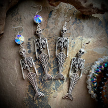 Gio Mermaid Skeleton Earrings