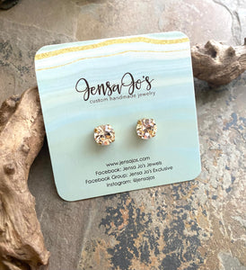 Petite Crystal Studs