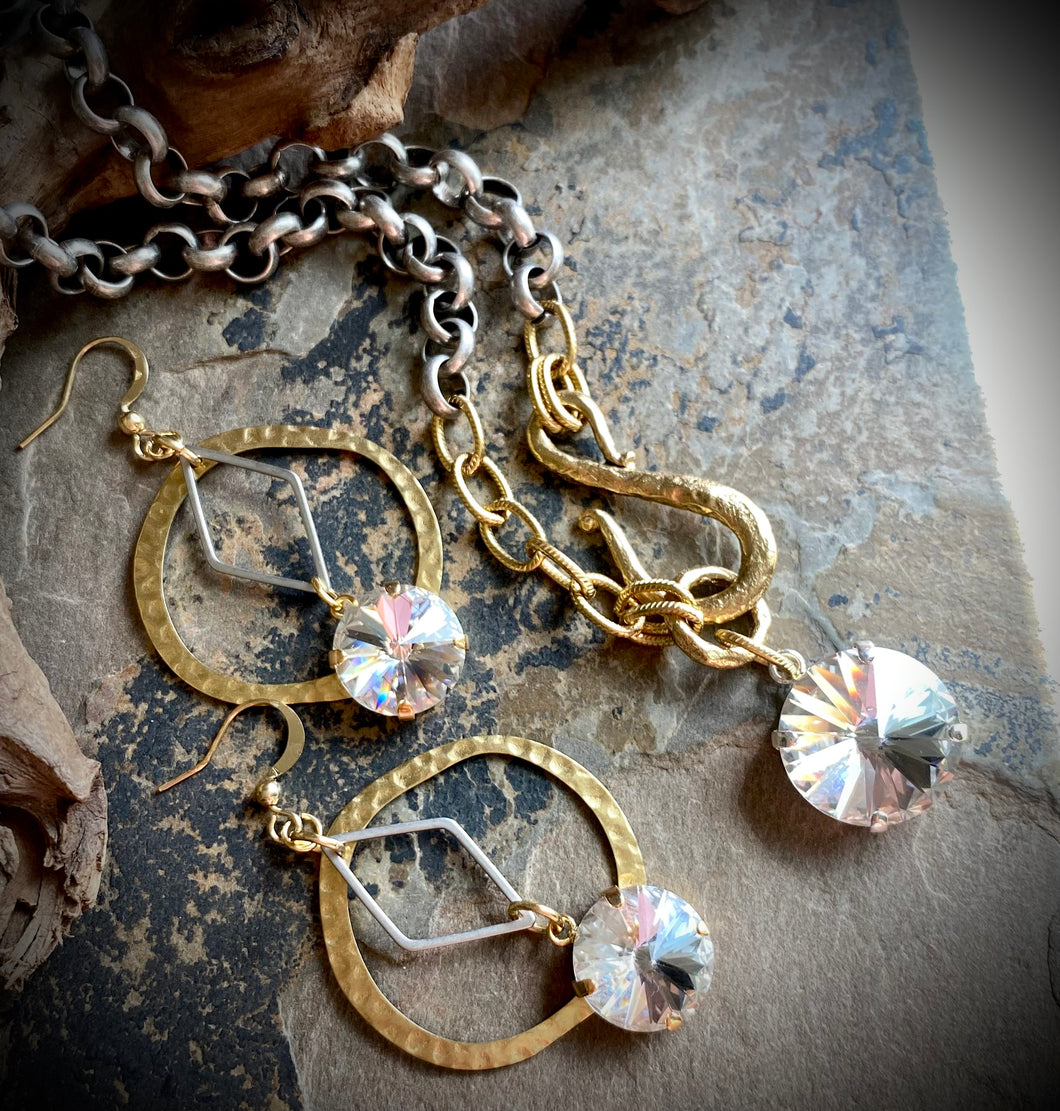 Riley Crystal Earrings