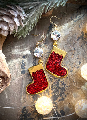 Christmas Stocking Earrings