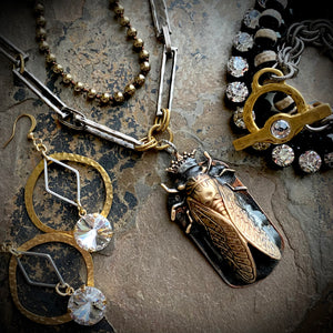 Cadence Cicada Necklace