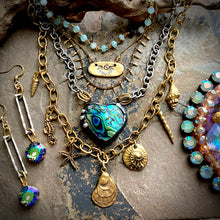 Brielle Abalone Heart Necklace