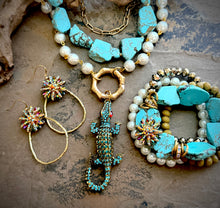 Enid Alligator Necklace