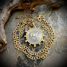 Spirit Horse Coin Necklace