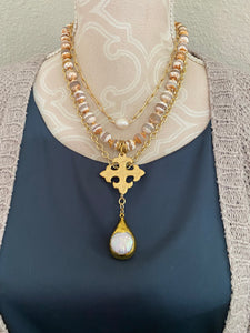 Maeve Cross Necklace