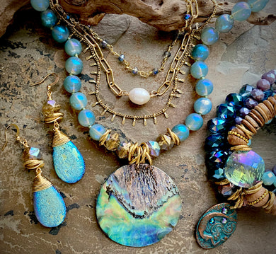 Cassidy Abalone Necklace