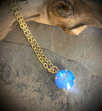 Crystal drop necklace