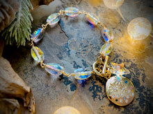 Christmas Crystal Charm Bracelet