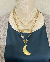 Elara Crescent Moon Necklace