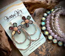 Keenan Flower Teardrop Earrings