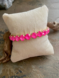 Addison Crystal Stretch Bracelet