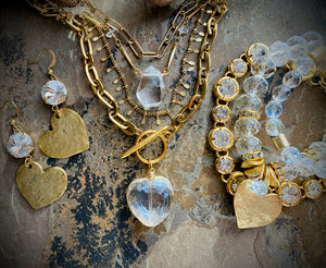Everlee Crystal Heart Necklace