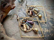 Raven Beaded Earrings