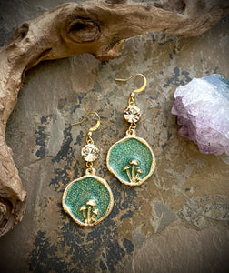 Mushroom Earrings