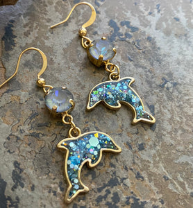 Petite Dolphin Earrings