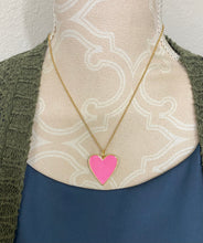 Cali Pink Heart Necklace