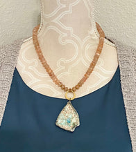 Daria Amazonite Sunstone Necklace