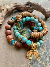 Darbi Boho Crescent Turquoise Bracelet