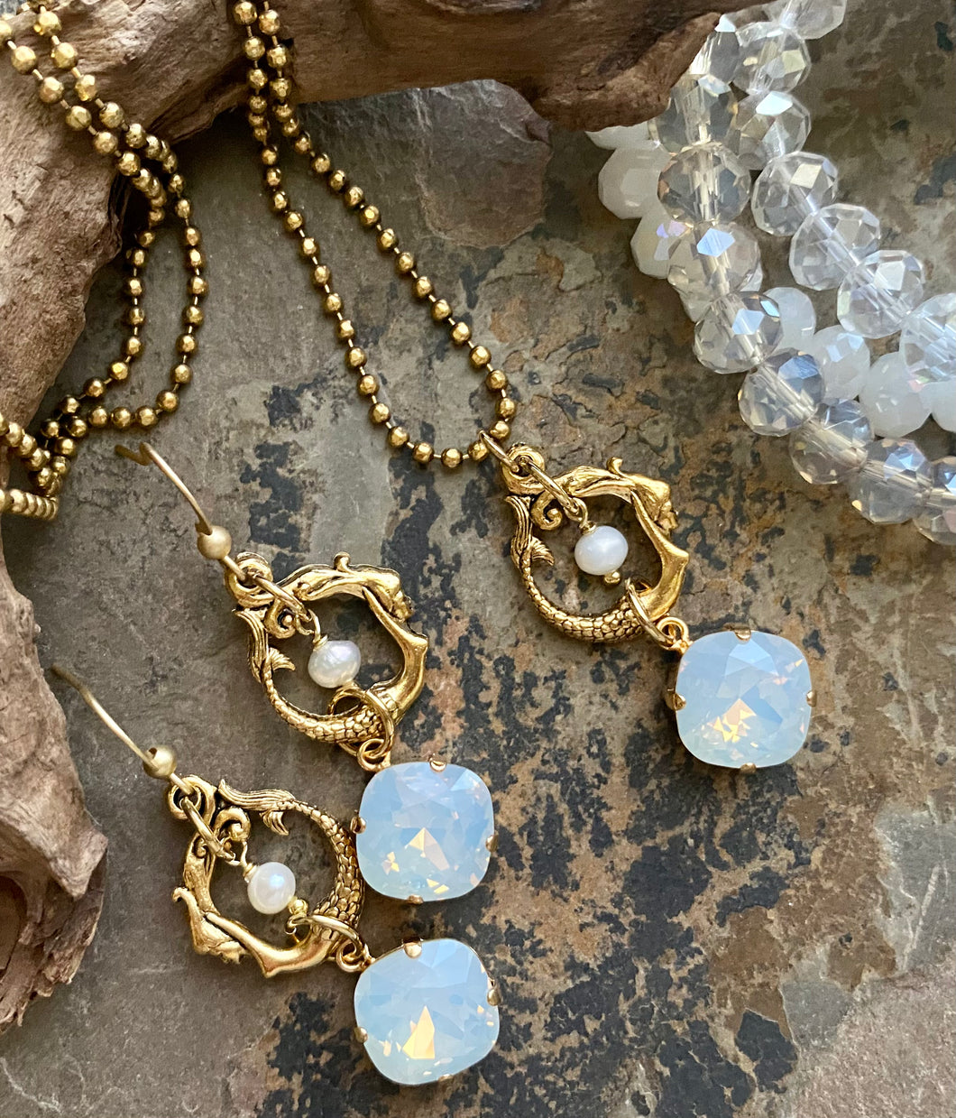 Viv Mermaid Hoop Jewels