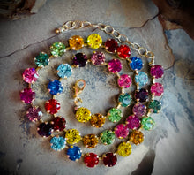 Addison Gold Crystal Necklace