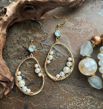 Danica Pearl Hoop Earrings