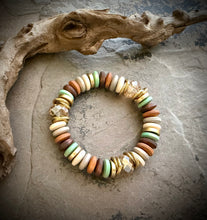 Ashton Wood Disc Bracelet