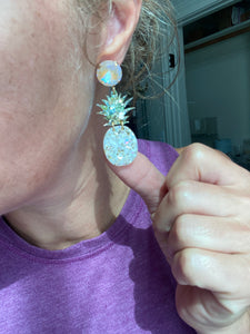 Tess Pineapple Earrings