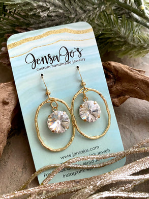 Callie Oval Earrings