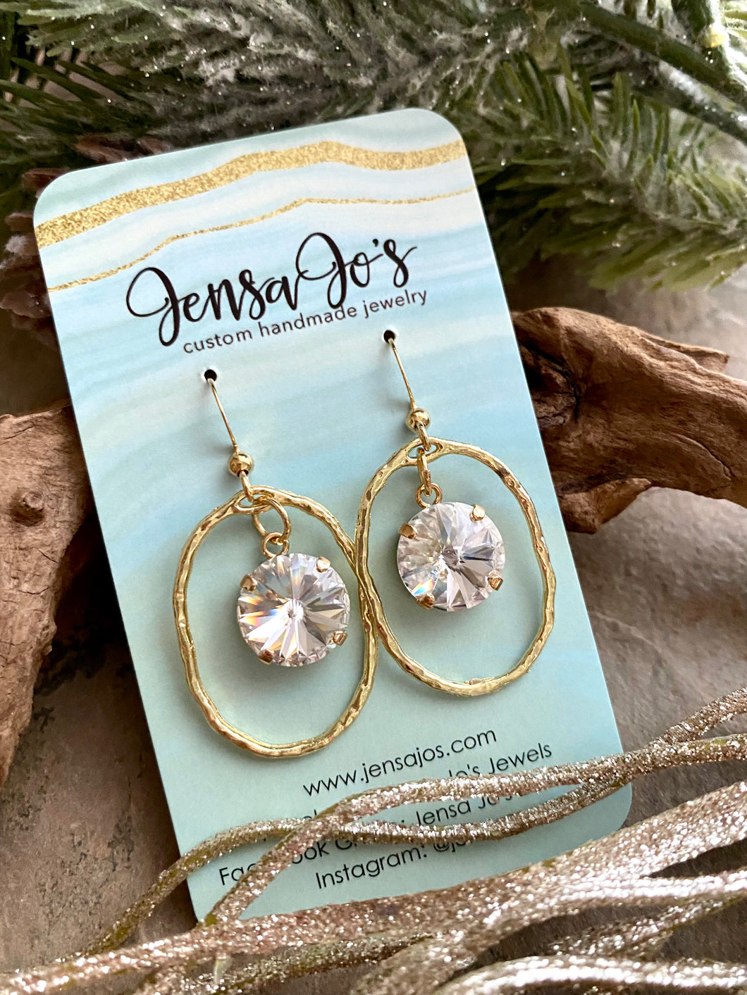 Callie Oval Earrings