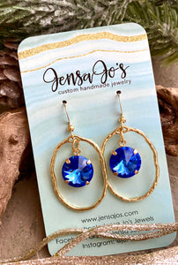 Callie Oval Earrings