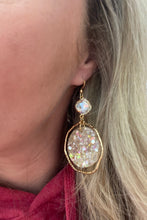 Dallas Shimmer Hoop Earrings