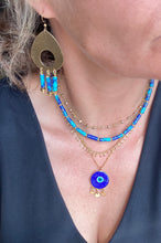 Naomi Turquoise & Lapis Layering Necklace