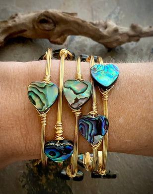 Sea Maven Abalone Bangle