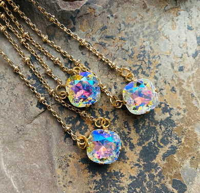 Glacier Crystal Layering Necklace