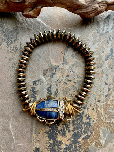 Blue Beetle Bracelet