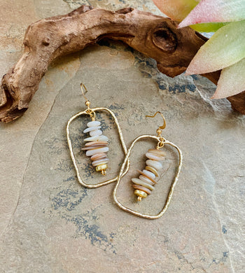 Shell Stack Earrings