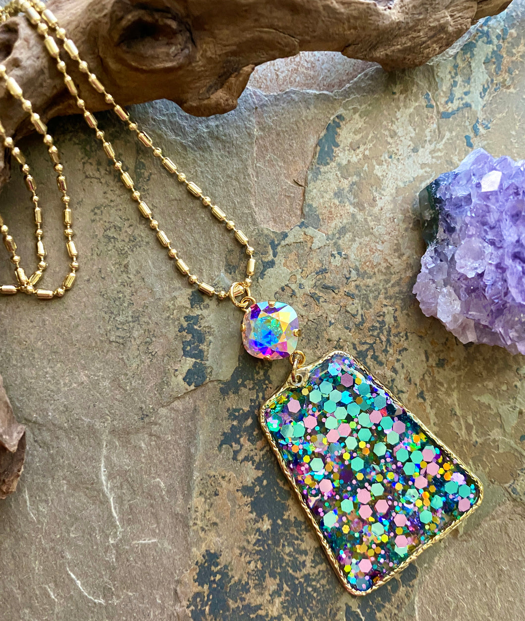 Spring Dreams Glitter Earrings