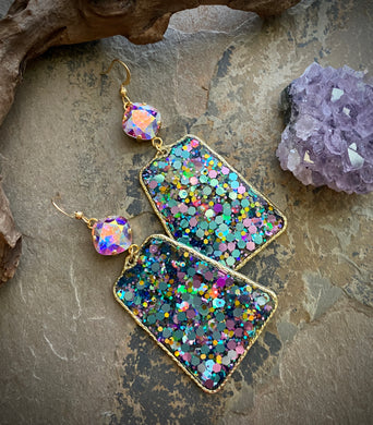 Spring Dreams Glitter Earrings
