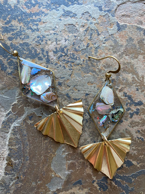 Phineas Abalone Earrings