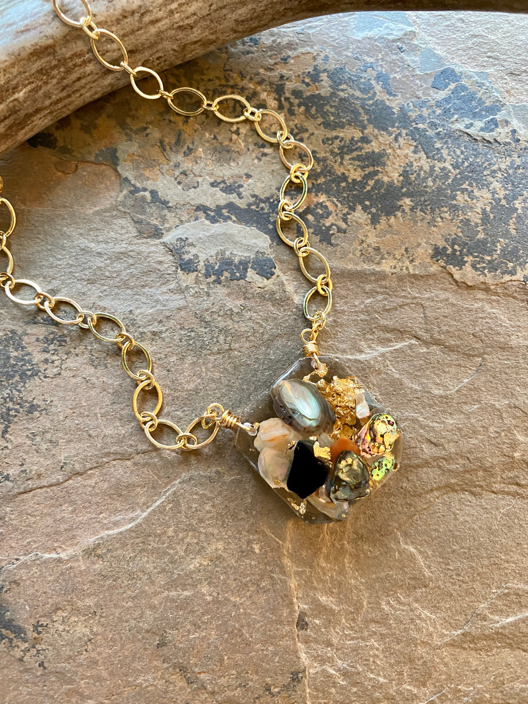 Charleigh Abalone Necklace