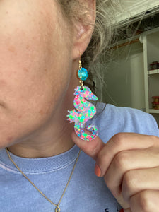 Mystic Seahorse Earrings