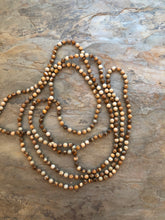 Stone Bead Wrap Necklace