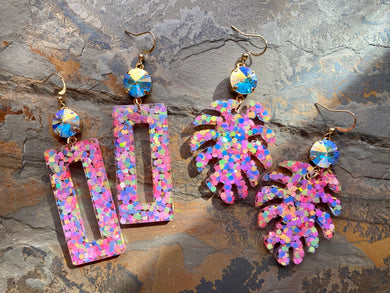 Summer Vibes Resin Earrings