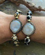 Rhinestone Pearl Bracelets