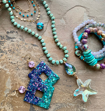 Mermaid Waves Earrings