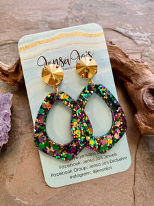 2023 Mardi Gras Earrings