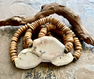 Cream Stone Bracelet