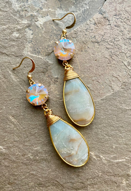 Isla Amazonite Earrings
