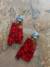 Crimson Spirit Earrings