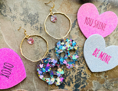 Head Full of Hearts Earrings